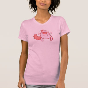 Camiseta Ardilla - rosa