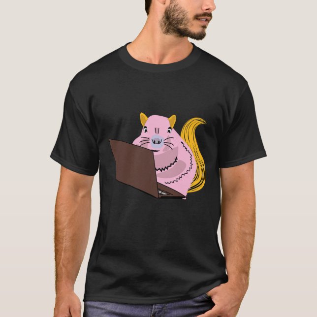 Camiseta ardilla traviesa #107 (Anverso)