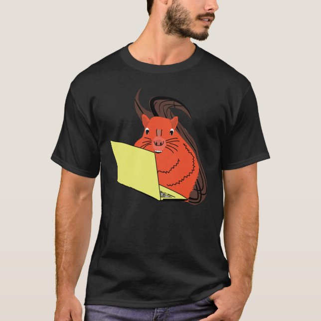 Camiseta ardilla traviesa #209 (Anverso)