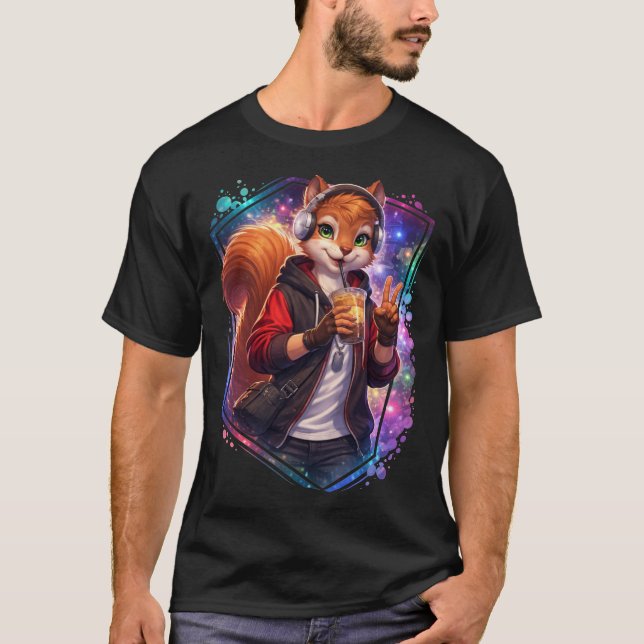 Camiseta ardilla urbana (Anverso)