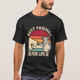 Camiseta Ardilla Vintage Retro Mejor Amigo Para La Vida Puñ