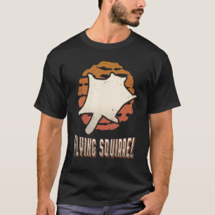 Camiseta Ardilla voladora Vintage Retro Classic Animal Suns