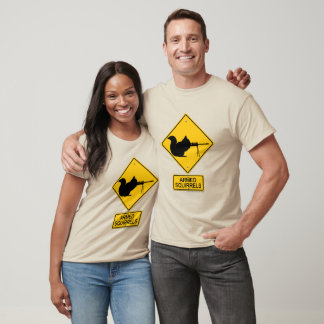 Camiseta Ardillas armadas de advertencia