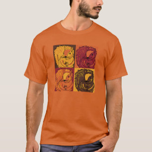 Camiseta ardillas de arte pop otoñales
