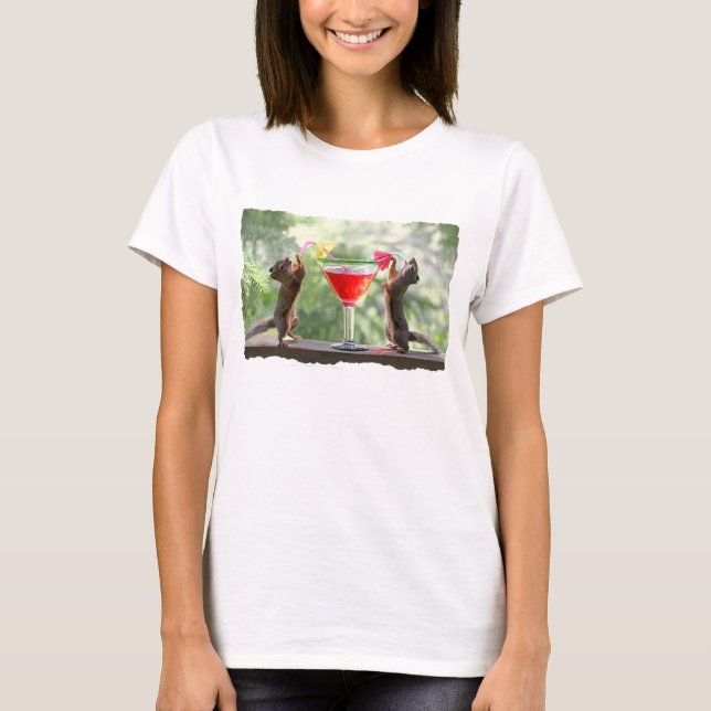 Camiseta Ardillas de la hora feliz (Anverso)