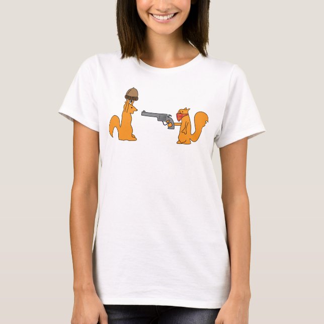 Camiseta Ardillas divertidas (Anverso)