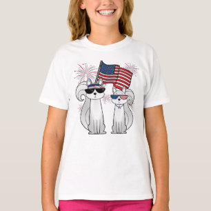 Camiseta Ardillas Patrióticas Geniales