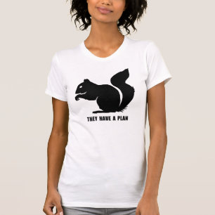 Camiseta Ardillas: Tienen un plan