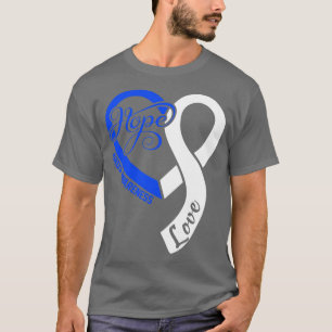Camiseta ARDS Awareness Hopar Heart Ribbon Feliz Valen