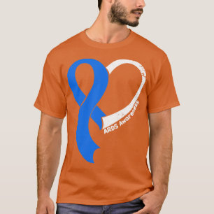 Camiseta ARDS Awareness Hopar Heart Ribbon Feliz Valen