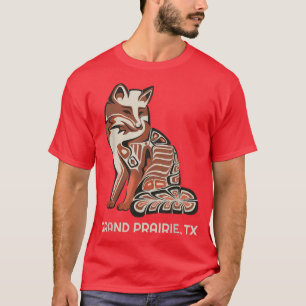 Camiseta Arduo nativo americano de la tribu roja Fox Grand 