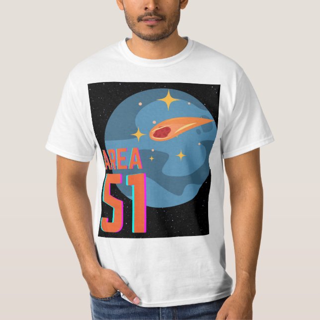 Camiseta área 51 (Anverso)
