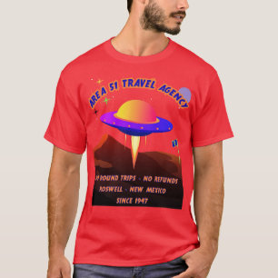 Camiseta Área 51 Agencia de Viajes