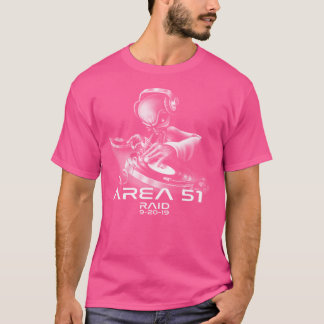 Camiseta Area 51 Alien Dj Scratcher