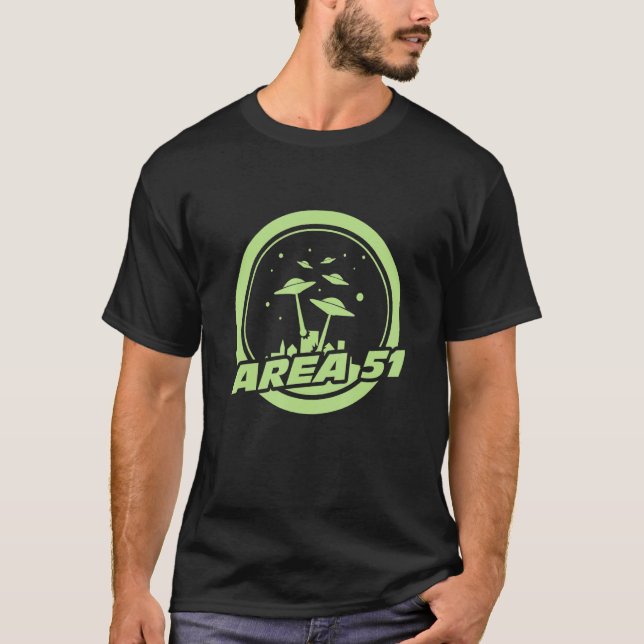 Camiseta Area 51 Alien Nevada For Paranormal And Ufo Friend (Anverso)