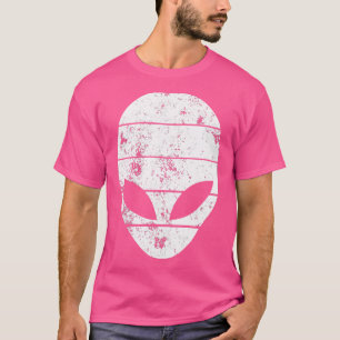Camiseta Área 51 Cabeza de Alien Ovni Acongojado