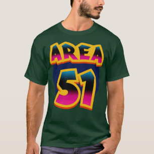 Camiseta Área 51 Graffiti