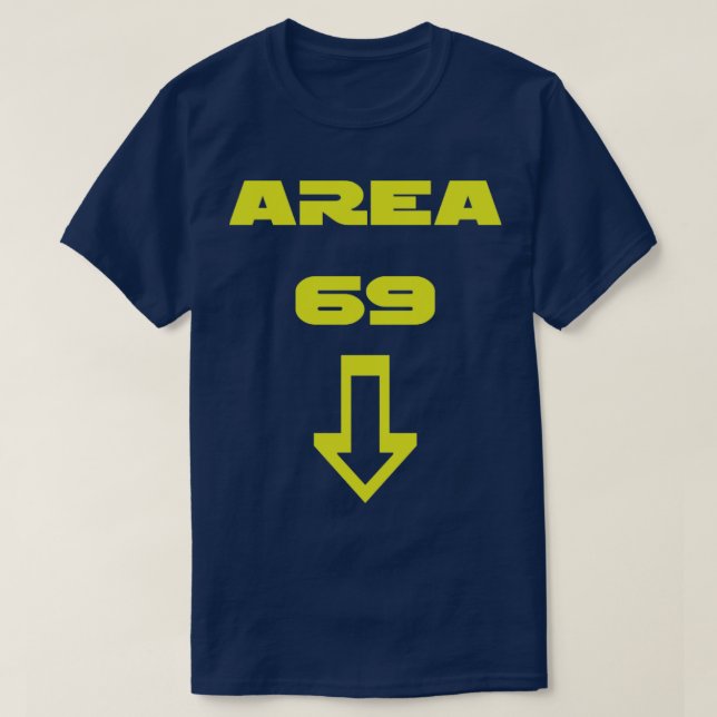 Camiseta Area 69 RxTp (Diseño del anverso)