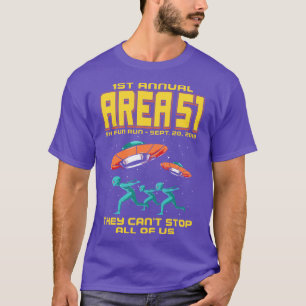 Camiseta Área Anual 51 5000 Diversión Funny Raid Regalo Que