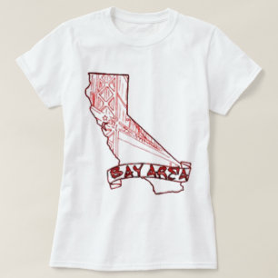 Camiseta Área California de la bahía