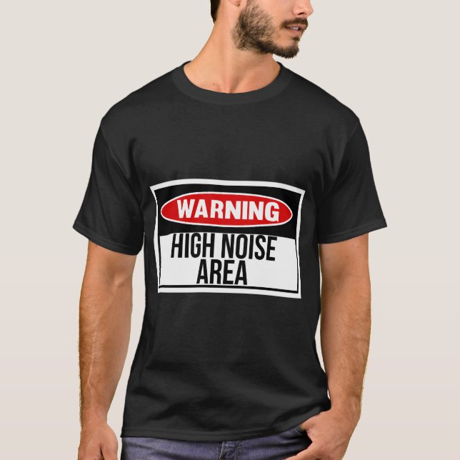 Camiseta Área de alto ruido (Anverso)