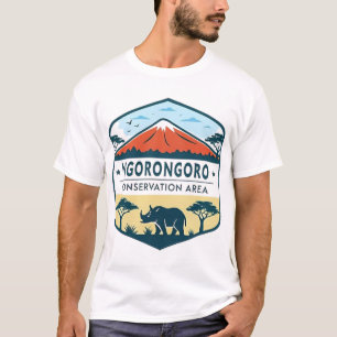 Camiseta Área de Conservación de Ngorongoro (Tanzania)