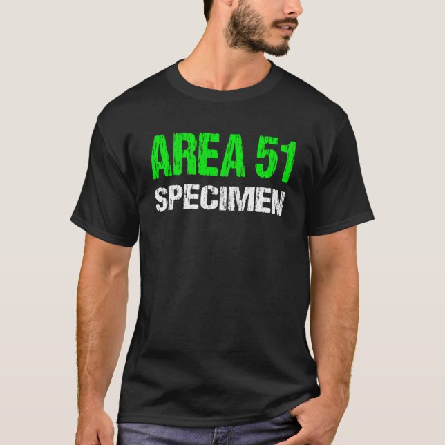 Camiseta Área de disfraces de Halloween 51 Groom Lake Roswe (Anverso)