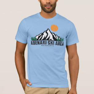 Camiseta Área de esquí Retro Abenaki Texas
