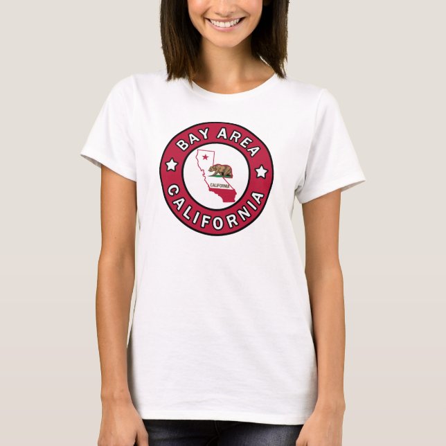 Camiseta Área de la Bahía California (Anverso)