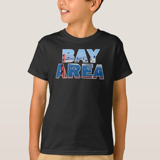 Camiseta Área de la Bahía de San Francisco (Anverso)