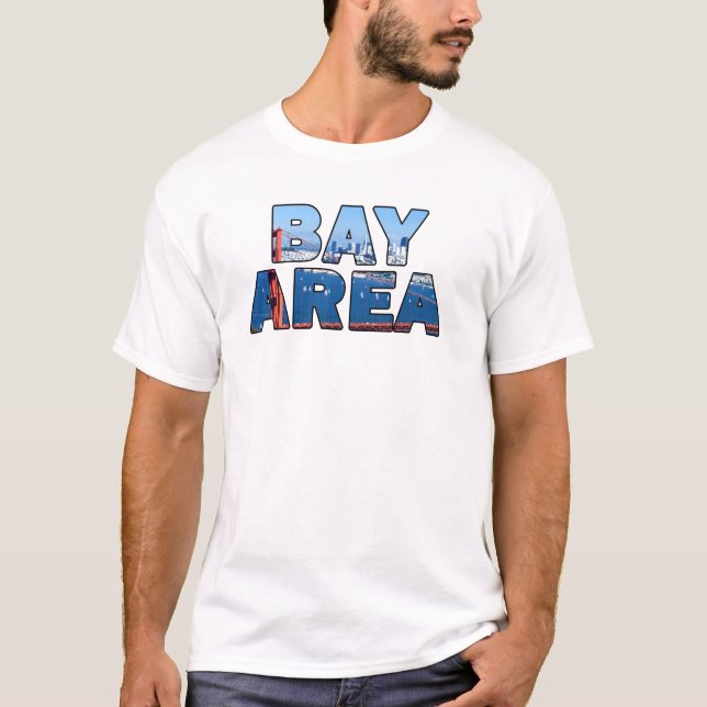 Camiseta Área de la Bahía de San Francisco (Anverso)