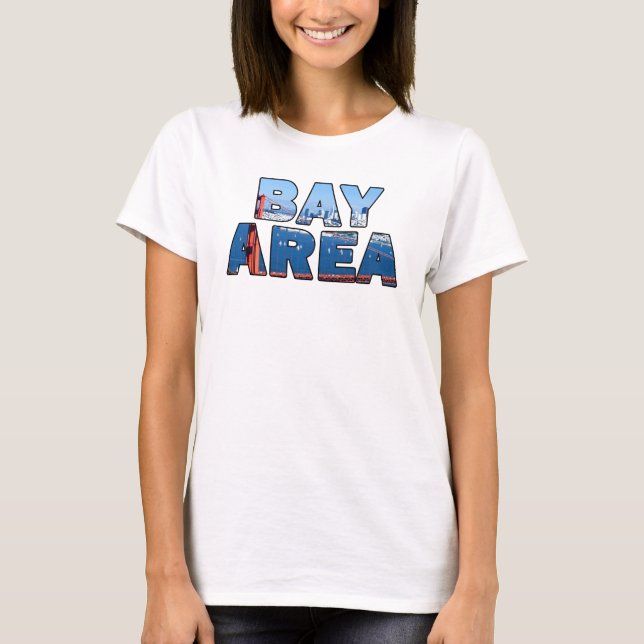 Camiseta Área de la Bahía de San Francisco (Anverso)