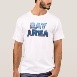 Camiseta Área de la Bahía de San Francisco