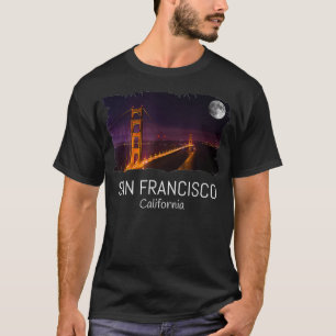 Camiseta Área de la Bahía de San Francisco California Golde