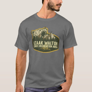 Camiseta Área de Recreación Estatal Izaak Walton Alaska Ret