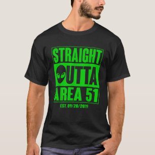 Camiseta Área de salida directa 51 Alien de OVNI