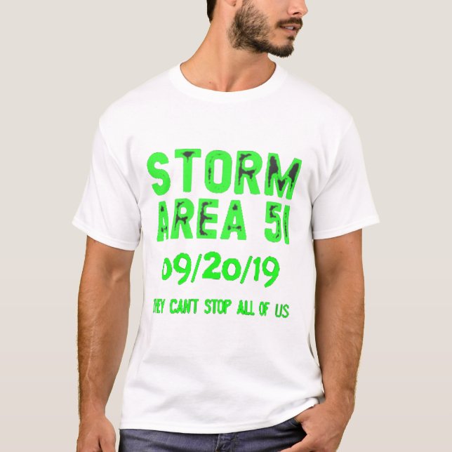 Camiseta área de tormenta 51 (Anverso)