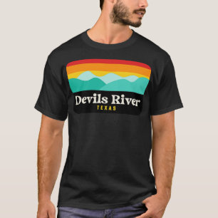 Camiseta Área Natural del Estado del Río Devils Texas Pesca
