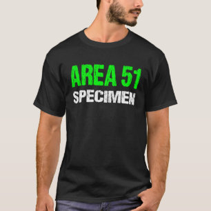 Camiseta Área Retro de Disfraz de Halloween 51 Groom Lake R