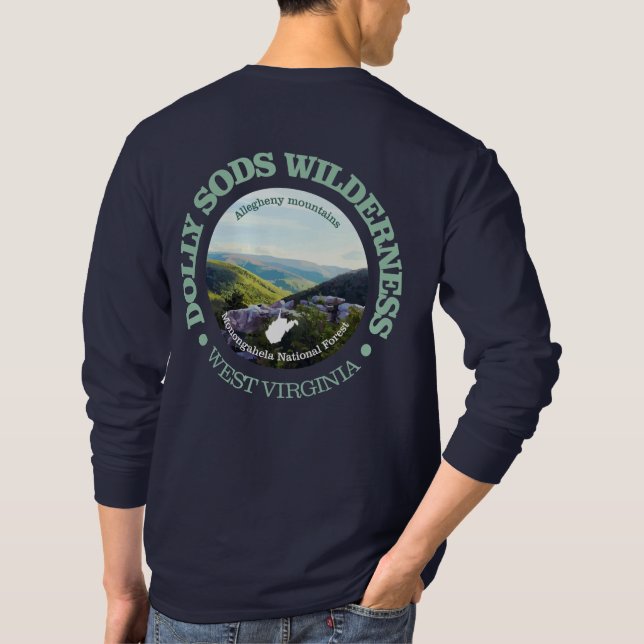 Camiseta Área silvestre Dolly Sods (Reverso)