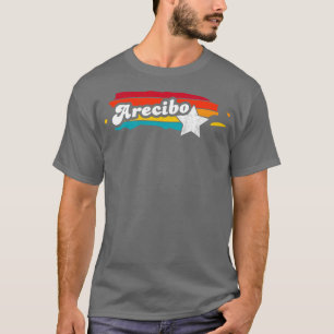 Camiseta Arecibo Puerto Rico Vintage Molestias de recuerdo