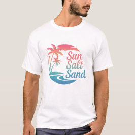 Camiseta Arena de sal solar de verano