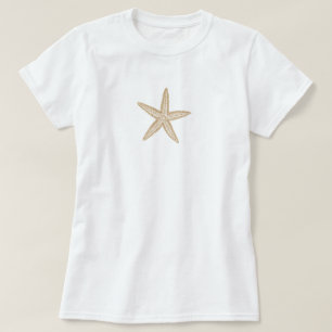 Camiseta Arena del moreno de las estrellas de mar