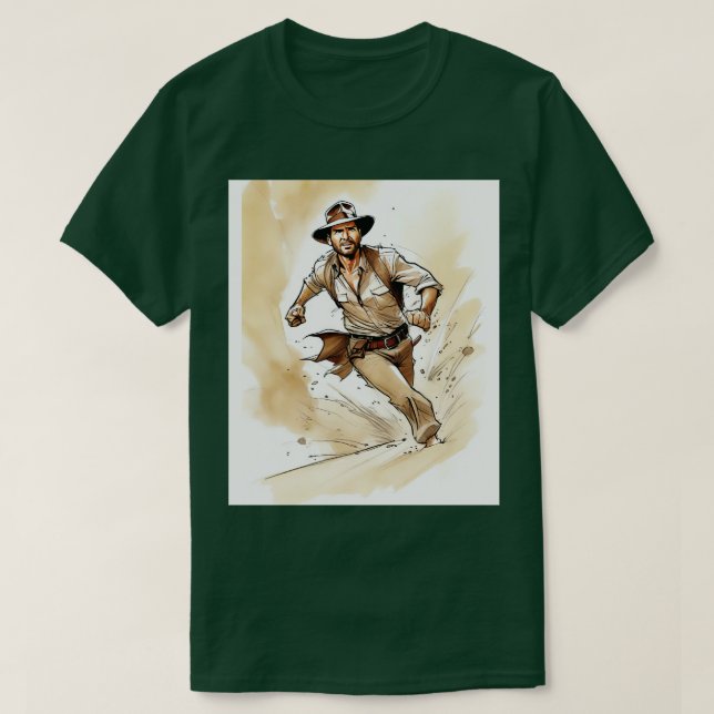 Camiseta Arena rápida Indiana Jones (Diseño del anverso)