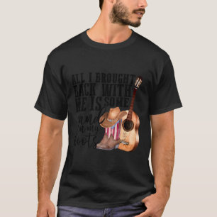 Camiseta Arena Retro En Mi Bote Bote De Cowgirl Occidental