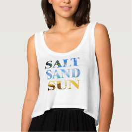Camiseta arena salada sol verano playa arriba