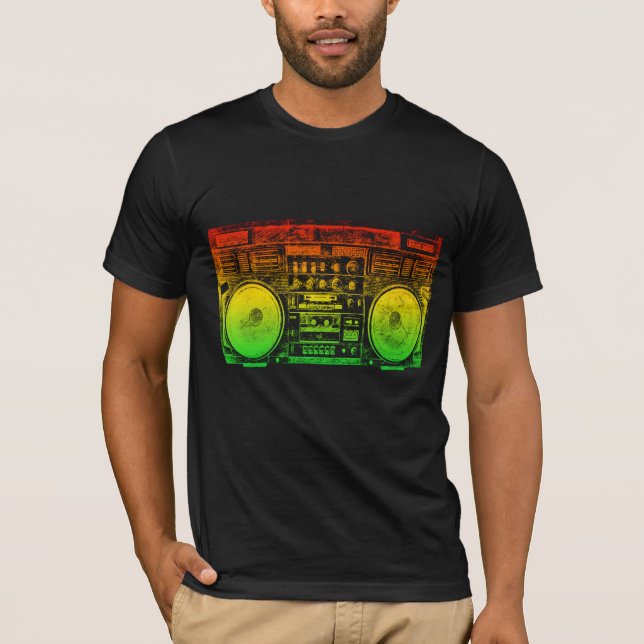Camiseta Arenador del ghetto de Rasta (Anverso)