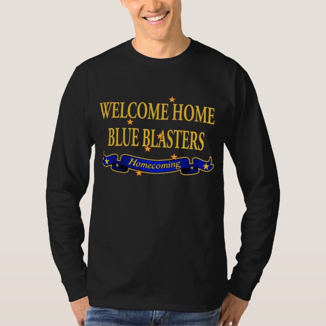 Camiseta Arenadores azules caseros agradables (Anverso)