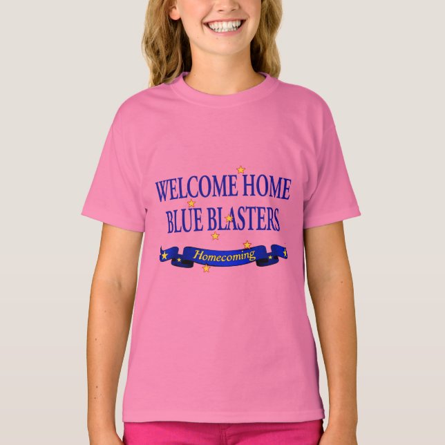 Camiseta Arenadores azules caseros agradables (Anverso)