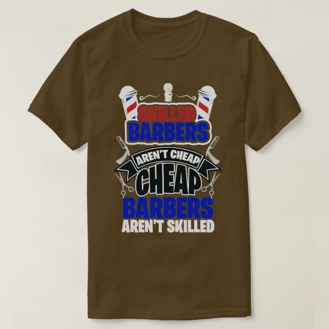 Camiseta Arenx27t Barbereros baratos calificados Arenx (Diseño del anverso)